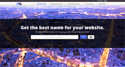 Desktop Screenshot of domainnamesales.com